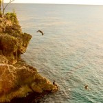 Jamaican Cliff Diver at Rick's Cafe Jamaican Cliff Diver at Rick's Cafe