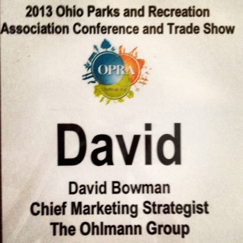 Ohio Parks and Rec Conference Badge